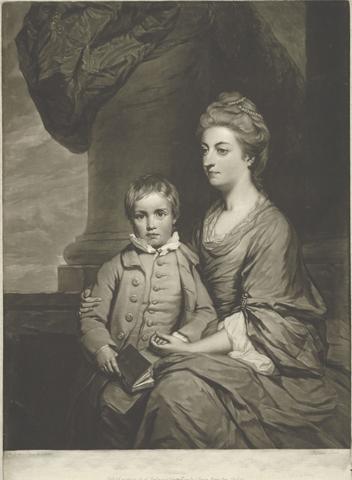 John Dixon Elizabeth, Countess of Pembroke, and the Rt. Honble. George, Lord Herbert