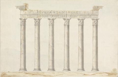 James Bruce Elevation of Ruined Temple