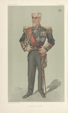 Leslie Matthew 'Spy' Ward Vanity Fair: Military and Navy; 'An Admiral of the Fleet', The Earl of Clanwilliam, January 22, 1903
