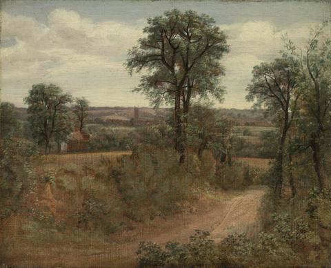 John Constable Lane near Dedham