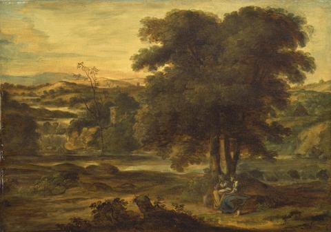 Alexander Runciman Classical Landscape