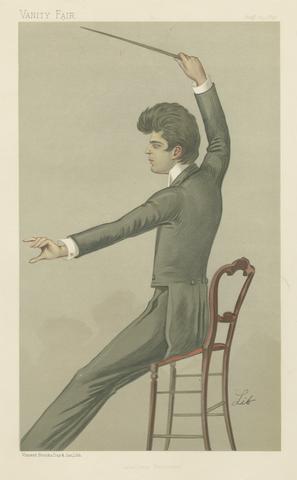 Vanity Fair: Musicians; 'Cavalleria Rusticana', Pietro Mascagni, August 24, 1893 (B197914.505)