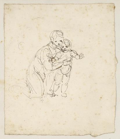 Sir Joshua Reynolds RA Woman and Child