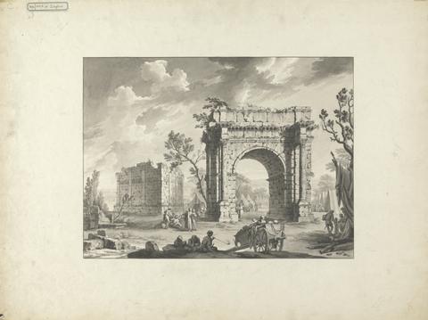 James Bruce Plate twenty-one: Arch at Zanfour