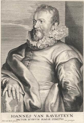 Paulus Pontius Joannes van Ravesteyn, Pictor Iconum Hagæ Comitis