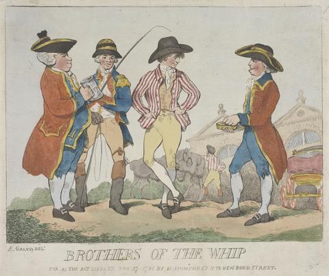 Thomas Rowlandson Brothers of the Whip