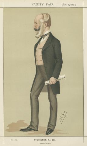 Leslie Matthew 'Spy' Ward Politicians - Vanity Fair. 'Board of Works.' Colonel James MacNaughton Hogg. 15 November 1873