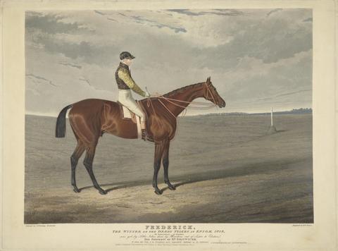 Richard Gilson Reeve Racing: "Frederick", the Winner of the Derby Stakes at Epsom, 1829
