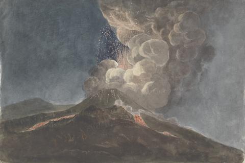 Isaac Weld Vesuvius in Eruption
