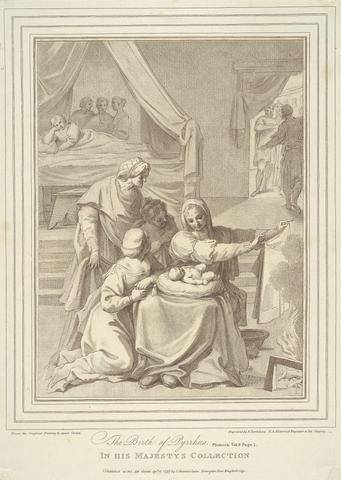 Francesco Bartolozzi RA The Birth of Pyrrhus