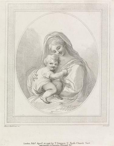 Luigi Schiavonetti Virgin and Child