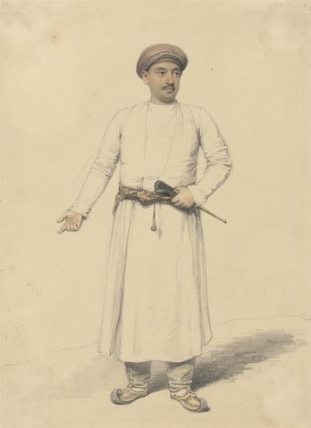 Henry Edridge Portrait of an Indian Prince