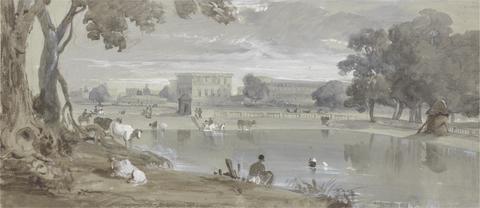 Sir Charles D'Oyly View of Part of Chowringhee - Calcutta