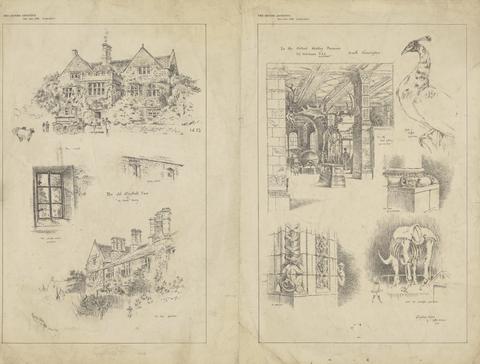 Augustus Welby Northmore Pugin Rambling Sketces, from ; 'The British Architecture'