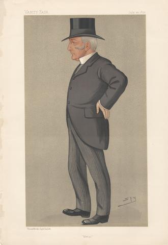 Leslie Matthew 'Spy' Ward Vanity Fair - Businessmen and Empire Builders. 'Metal'. Mr. Philip Albert Muntz, M.P. - 23 July 1892