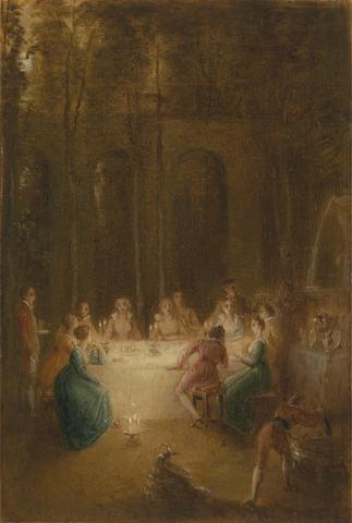 The Supper by the Fountain