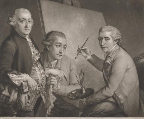 John Raphael Smith Agostino Carlini, Fransescho Bartolozzi, Giovan Battista Cipriani