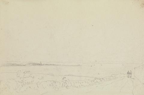 Capt. Thomas Hastings Sketch of a Road near the Shore