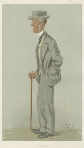 Leslie Matthew 'Spy' Ward Vanity Fair: Turf Devotees; 'The Match-Book', Mr. Edward Weatherby, October 17, 1901