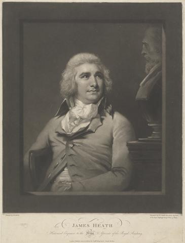 John Raphael Smith Portrait, James Heath