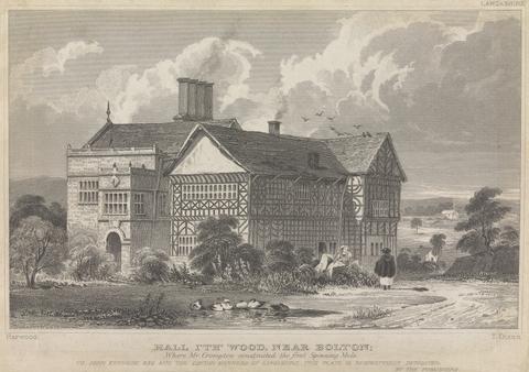 unknown artist Hall l'th'Wood, near Bolton, Lancashire; page 21 (Volume Two)