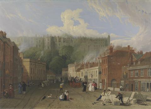 George Vincent A View of Thames Street, Windsor