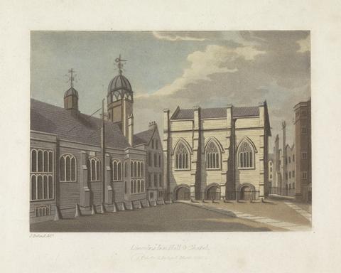 unknown artist Lincoln's Inn Hall and Chapel