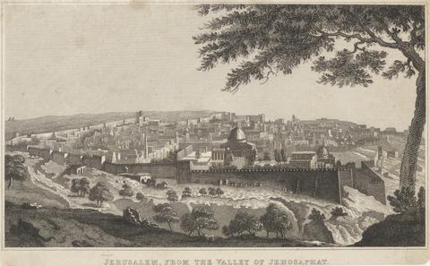 Jerusalem, from the Valley of Jehosaphat