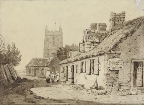 Samuel Prout Church and Cottages