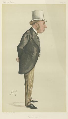 Carlo Pellegrini Politicians - Vanity Fair. 'Manchester'. N.H. Houldsworth. 3 October 1885