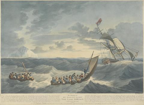 Joseph Jeakes The Situation on His Majesty's Packet, 'The Lady Hobart' on 28 June 1803.