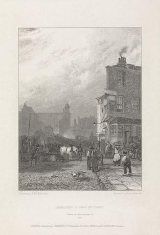 George Cooke Demolition of Swallow Street