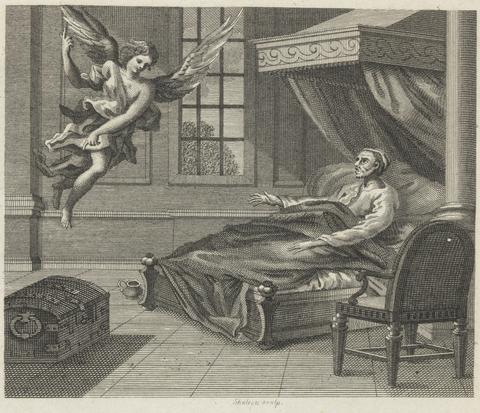 William Skelton Fable XXVII. The Sick Man and the Angel
