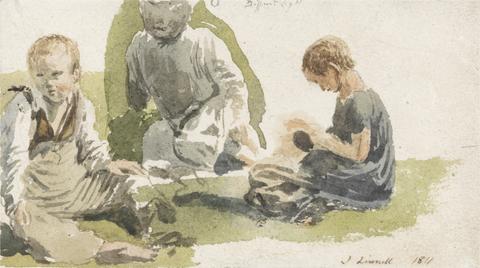 John Linnell A Study of Children