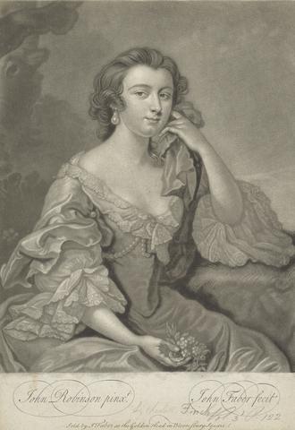 John Faber the Younger Lady Charlotte Finch (née Fermor)