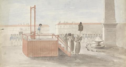 Isaac Weld An Execution, Rome