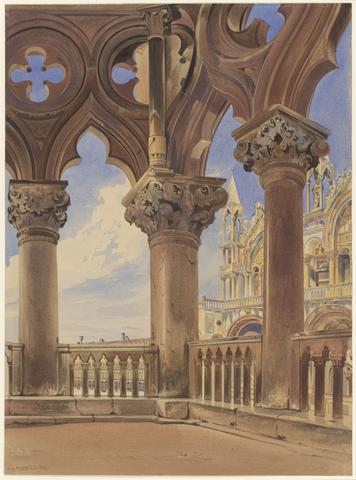 Thomas Hartley Cromek St. Marks Square from the Doges Palace