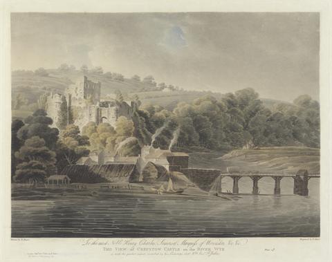 Francis Jukes Chepstow Castle on the River Wye