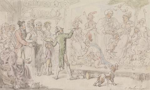 Thomas Rowlandson The Vicar of Wakefield: The Family Picture