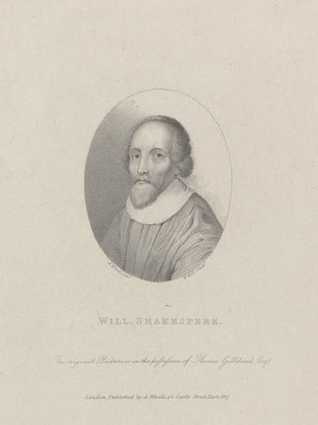 William Holl Will. Shakespere