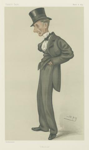Leslie Matthew 'Spy' Ward Politicians - Vanity Fair - 'Chorus'. Admiral Sir William Edmonstone. March 8, 1879