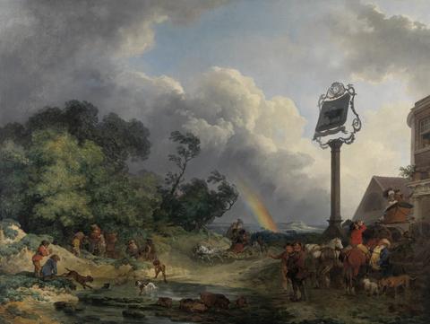 Philippe-Jacques de Loutherbourg The Rainbow