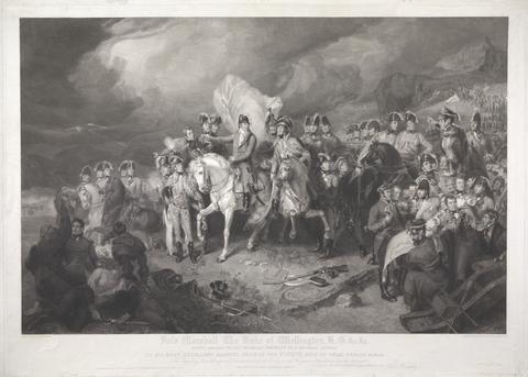 Anker Smith Field Marshal the Duke of Wellington, K.G.&c.&c. Giving Orders to His Generals Previous to a General Action