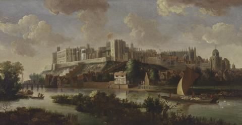 unknown artist Windsor Castle Seen from the Thames