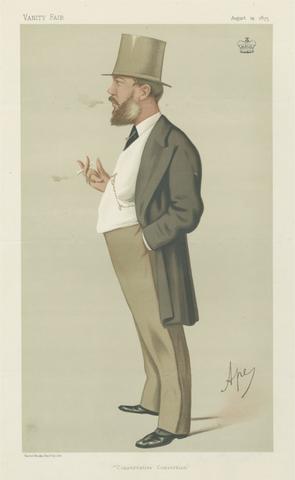 Carlo Pellegrini Politicians - Vanity Fair. 'Conservative Conversion.' Lord Wharncliffe. 14 August 1875