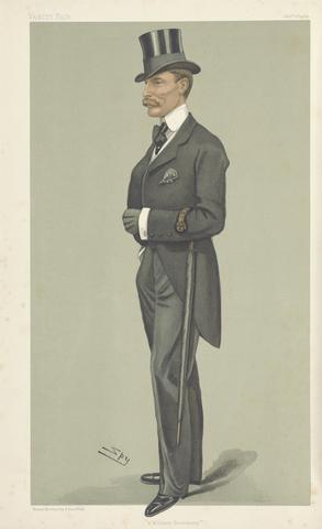 Leslie Matthew 'Spy' Ward Vanity Fair: Military and Navy; 'A Military Secretary', Colonel Douglas Frederick Rawdon Dawson, January 1, 1903