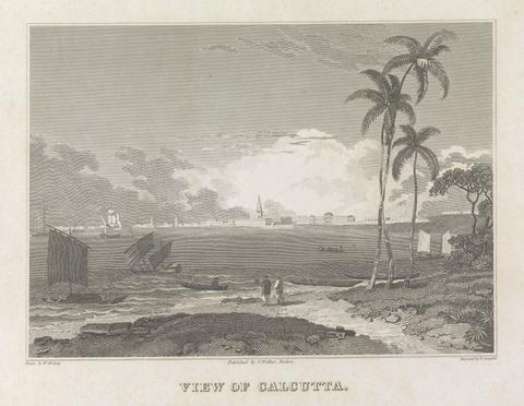 R. Campbell View of Calcutta