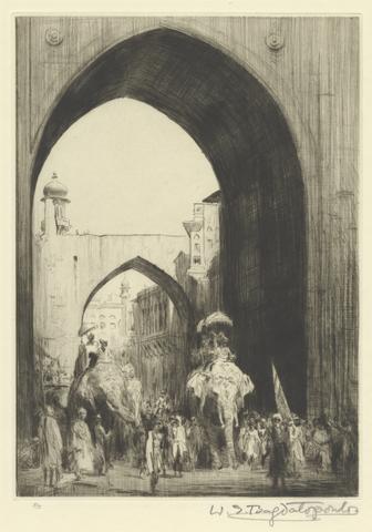 William Spencer Bagdatopolous Entry of the Rajah, Ogmor