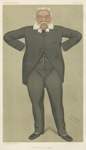 Leslie Matthew 'Spy' Ward Politicians - Vanity Fair. 'The Whitehead Torpedo'. Mr. John William MaClure. 22 October 1892
