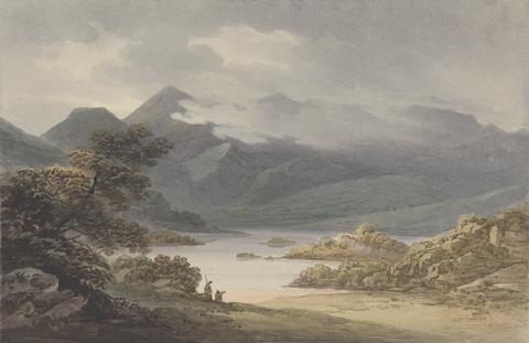 Isaac Weld View on the Upper Lake (Ireland)
